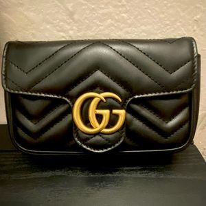 Gucci GG Marmont matelassé leather mini bag